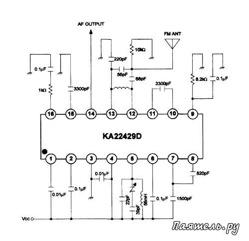 Ka22471 схема приемника